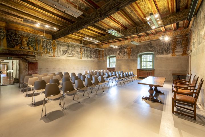 Saal im Schloss Maretsch
